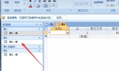 access隐藏列的操作步骤