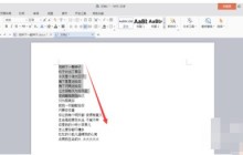 word文档进行全选的操作教程