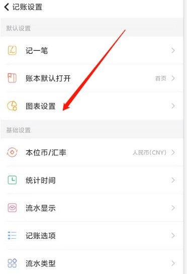 随手记去哪设置记账图表_随手记修改默认图表类型的方法