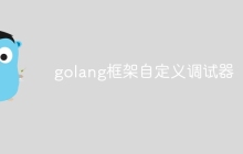 golang框架自定义调试器