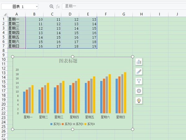wps柱状图怎么制作
