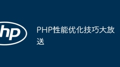 PHP パフォーマンス最適化のヒントがリリースされました