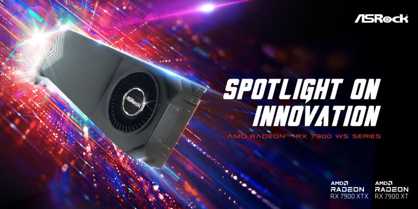 首批 12V-2x6 供电 A 卡,华擎预热 Radeon RX 7900 系列 WS 显卡