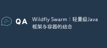 Wildfly Swarm：輕量級Java框架與容器的結合