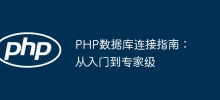 PHP資料庫連結指南：從入門到專家級