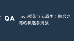 Java框架与云原生:融合之路的机遇与挑战