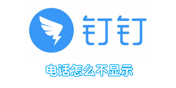 钉钉电话怎么不显示 不显示的操作方法
