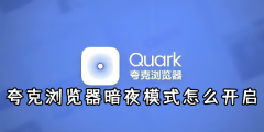 夸克浏览器怎么设置暗夜模式 设置暗夜模式的操作方法