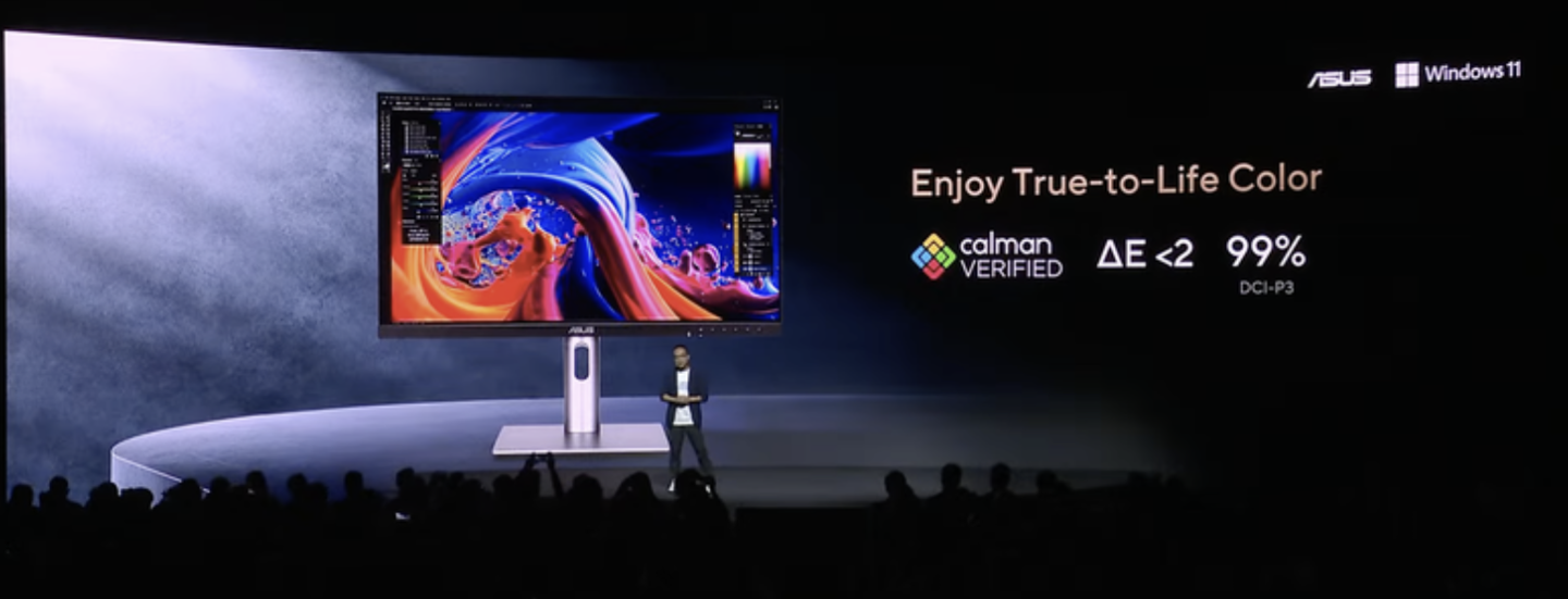 提供 5K / 6K 分辨率对标苹果 Pro Display XDR，华硕“PA27JCV / PA32QCV”显示器亮相 2024 台北电脑展