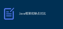 Java フレームワークの長所と短所の比較