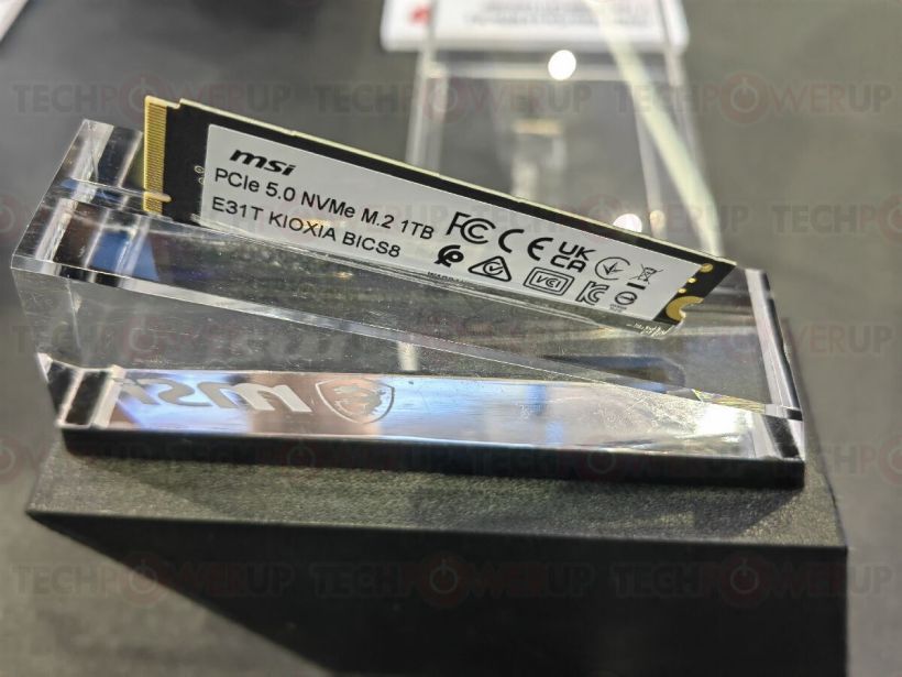 微星展示 Spatium M560 SSD:传输 10000 MB/s,首搭 SPATIUM 散热方案