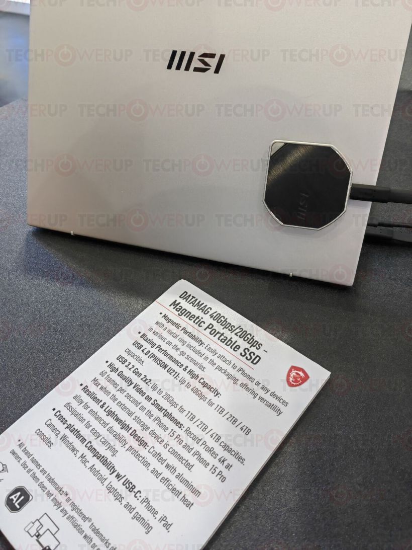 微星展示 Spatium M560 SSD:传输 10000 MB/s,首搭 SPATIUM 散热方案