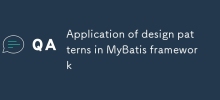 MyBatis 프레임워크에 디자인 패턴 적용