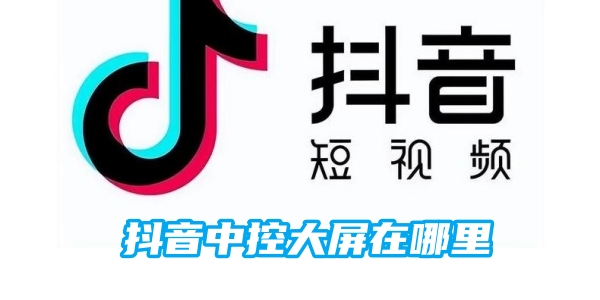 Comment paramétrer le grand écran de contrôle central sur Douyin ? Comment ouvrir le grand écran de contrôle central ?