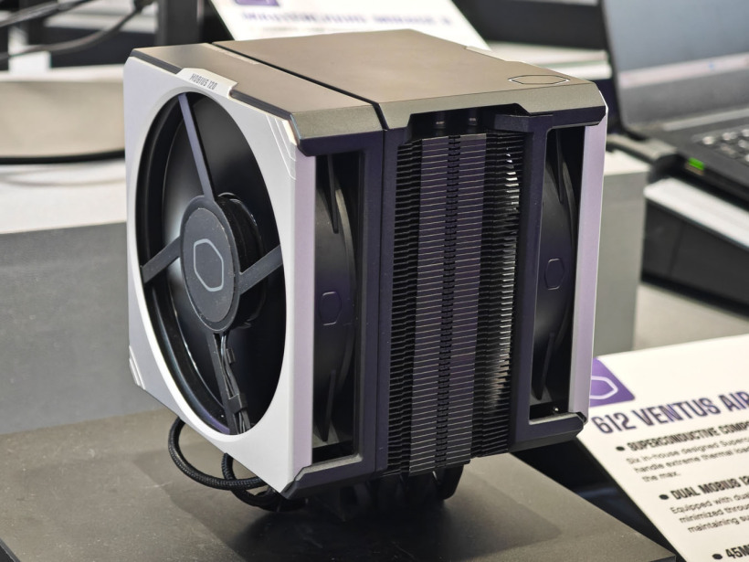 无风扇压制 12900K,酷冷至尊展出多款散热新品