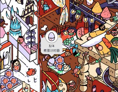TwoDots找东西第一关迷你餐厅通关攻略