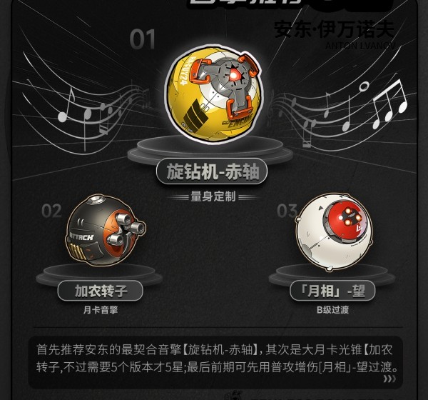 绝区零安东音擎怎么搭配 绝区零安东音擎推荐