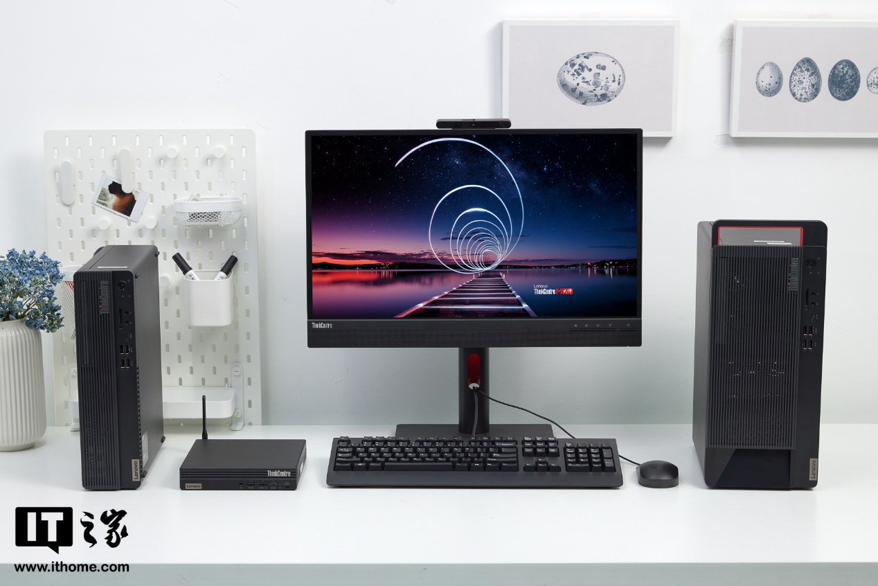 联想 ThinkCentre M 大师系列台式机图赏：经典设计，内稳外成