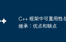 C++ 框架中可重用性与继承：优点和缺点