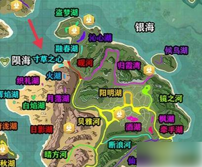 创造与魔法寸草之心坐标 创造与魔法寸草之心位置介绍
