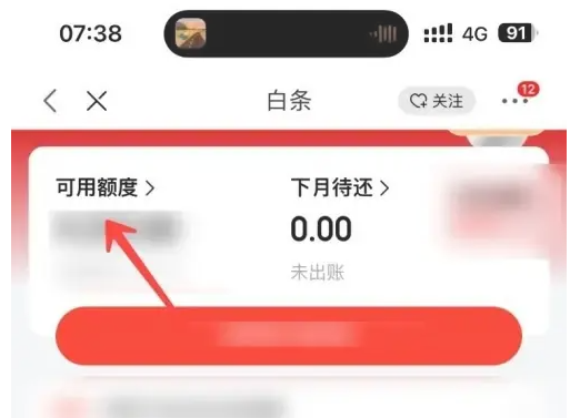 京东白条如何申请提额
