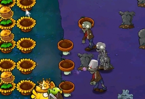 植物大战僵尸杂交版冒险模式58过关详解