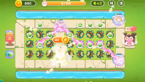 保卫萝卜4白萝卜传奇第23关攻略