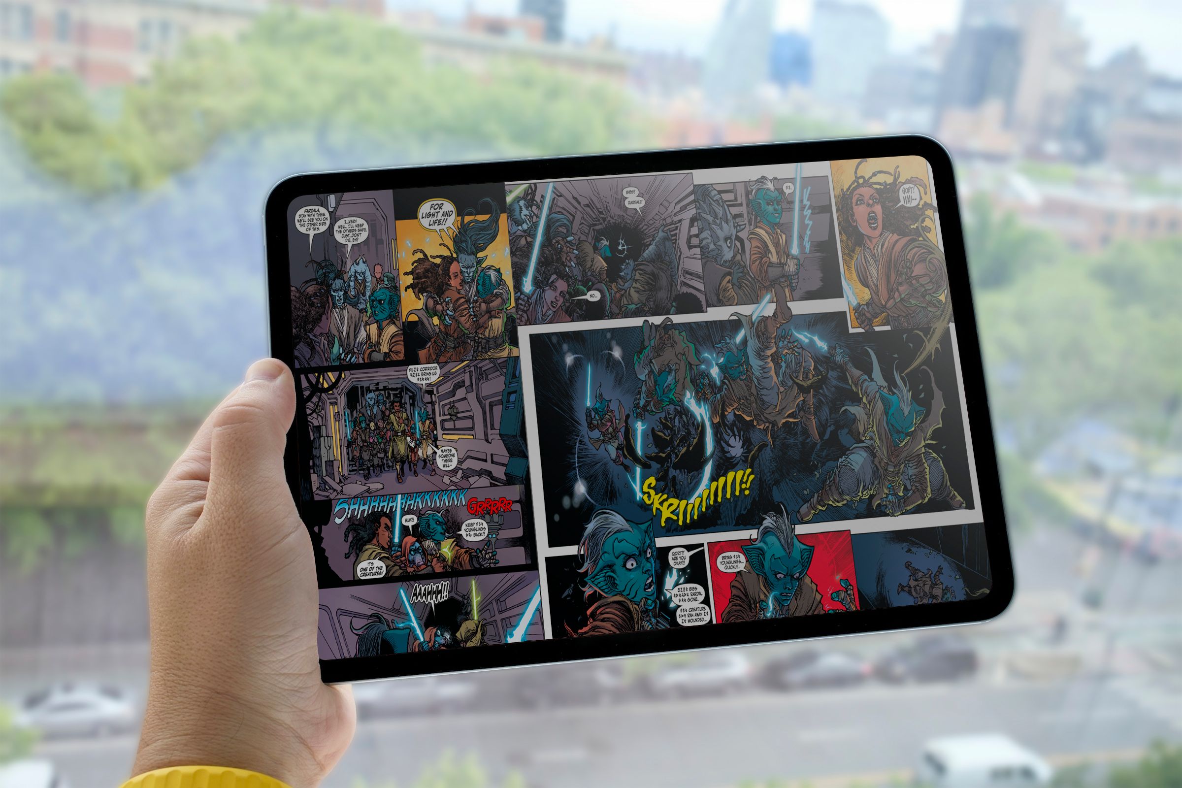 6 Gründe, warum ich Comics auf einem Tablet statt auf Papier lese