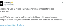 Runway版Sora发布：高保真、超强一致性，Gen-3 Alpha震撼到网友了