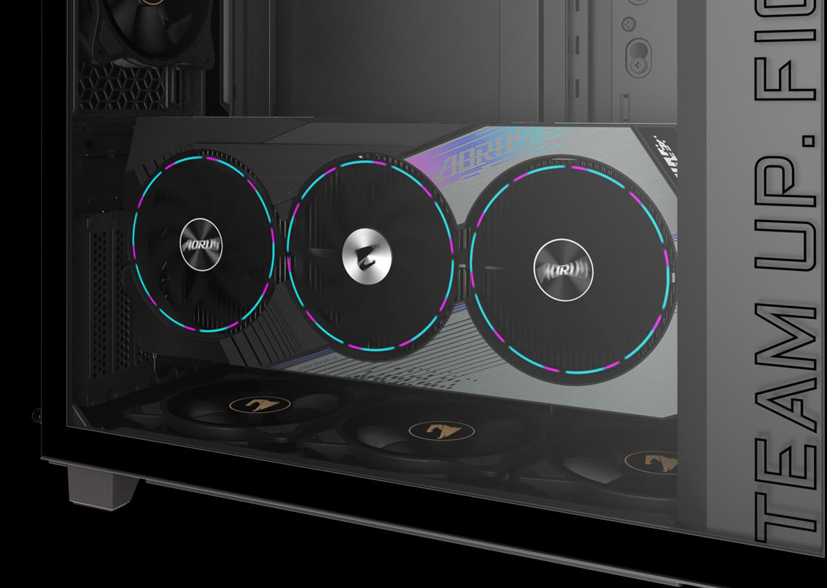 技嘉推出 AORUS C400 GLASS 机箱：40L 紧凑设计，预装 4 个 ARGB 风扇