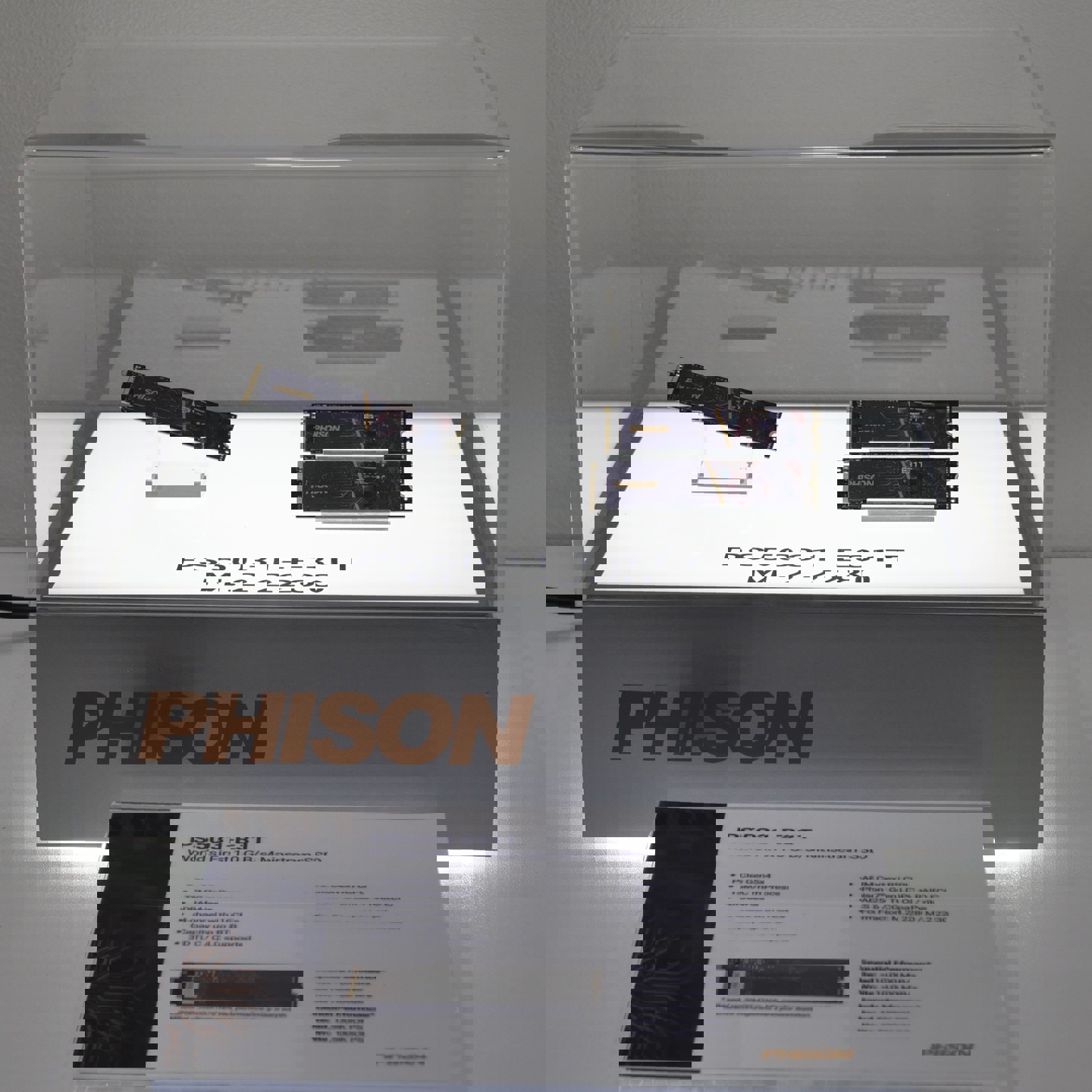 群联展出“全球首款”无 DRAM PCIe 5.0 SSD 主控 E31T：速度超 10GB/s、台积电 7nm 工艺