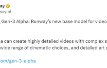 Runway版Sora发布：高保真、超强一致性，Gen-3 Alpha震撼到网友了