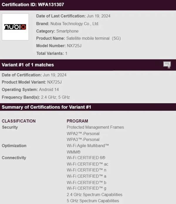 努比亚N60S Pro现身:支持卫星通信 大幅拉低价格