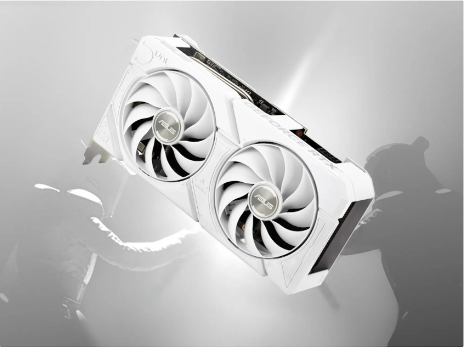 纯白魅力,华硕Dual RTX 4070 (SUPER) EVO White显卡重磅推出