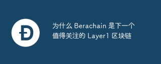 为什么 Berachain 是下一个值得关注的 Layer1 区块链