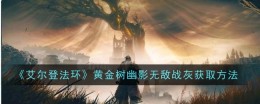 《艾尔登法环》黄金树幽影无敌战灰获取方法