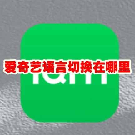 爱奇艺语言切换在哪里 爱奇艺语言怎么切换
