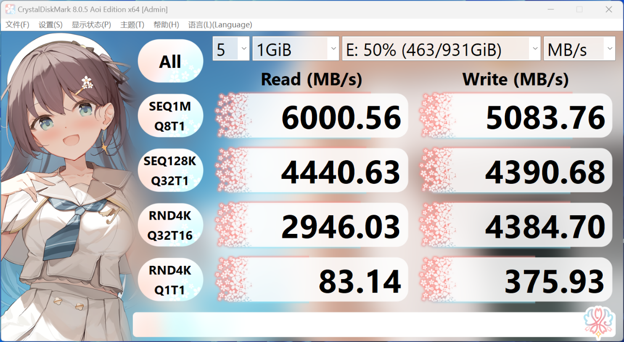 雷克沙 NM1090 PCIe5.0 Gen5x4 NVMe 固态硬盘体验：12000MB/s超高速读取，RGB 散热马甲是绝配