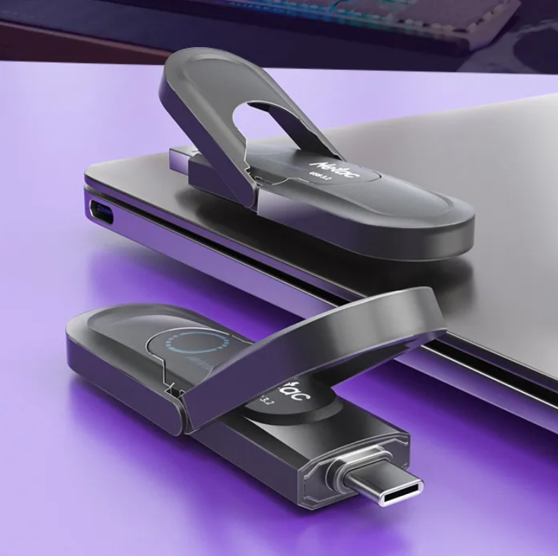 朗科 US9 固态 U 盘发布：千兆读写、AC 双接口，最高 1TB 容量