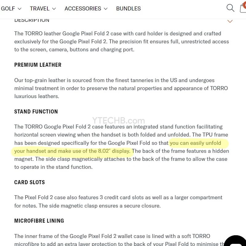 谷歌 Pixel 9 Pro Fold 手机壳曝光：外屏 6.4 英寸、内屏 8.02 英寸