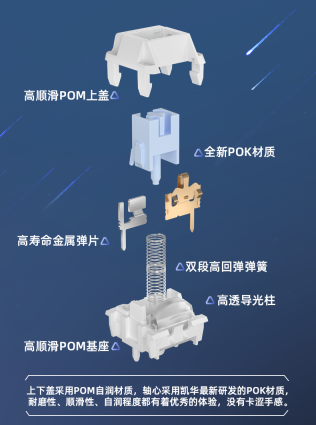 京东京造 J75 Pro 三模机械键盘发布:凯华定制天玑轴、合金多功能旋钮,到手价 259 元