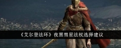 《艾尔登法环》夜黑彗星法杖选择建议