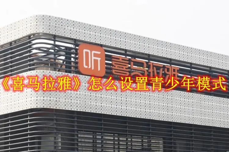 喜马拉雅怎么设置青少年模式 喜马拉雅青少年模式设置方法