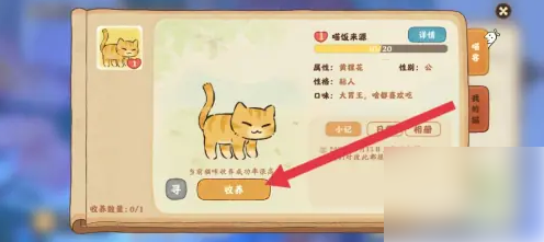 桃源深处有人家怎么养更多的猫 桃源深处有人家收养小猫方法