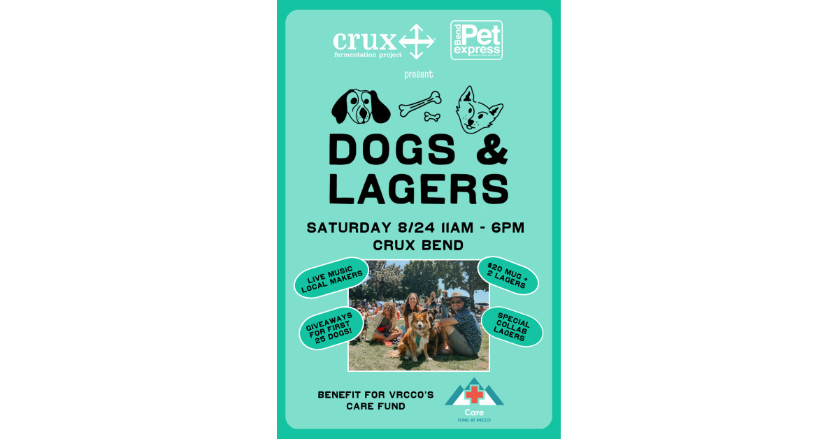 Dogs & Lagers Fest zugunsten des Veterinary Referral Center of Central Oregon Care Fund