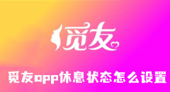 觅友休息状态怎么设置 休息状态设置方法