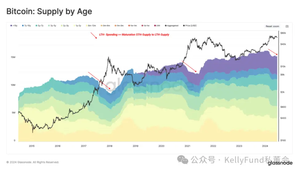 链上观察:长期持有者与短期持有者如何影响 BTC 价格?