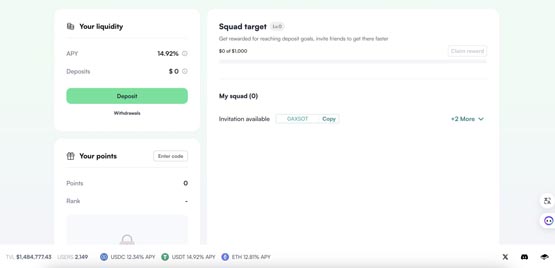 RIZE提供15%稳定币收益引空投猎人关注!比USDe收益更高
