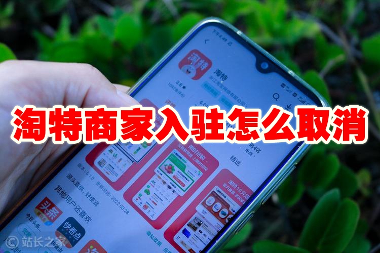 淘特商家入驻怎么取消 淘特商家入驻取消方法