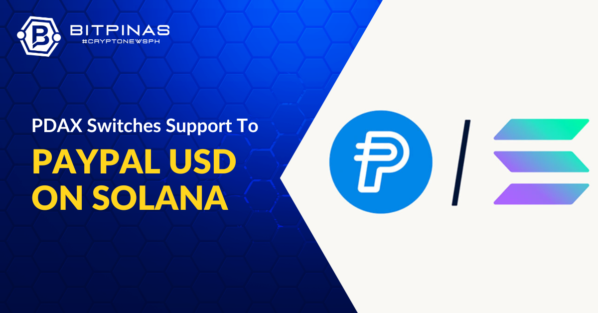 PDAX Switches Support to PYUSD on Solana-web3.0-php.cn image.